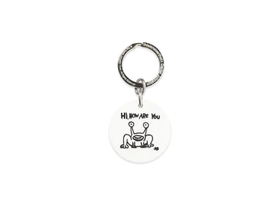 thisisneverthat x Daniel Johnston Frog Keychain "White"