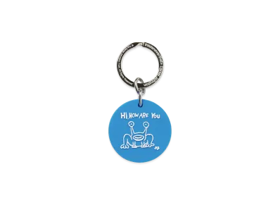 thisisneverthat x Daniel Johnston Frog Keychain "Teal"