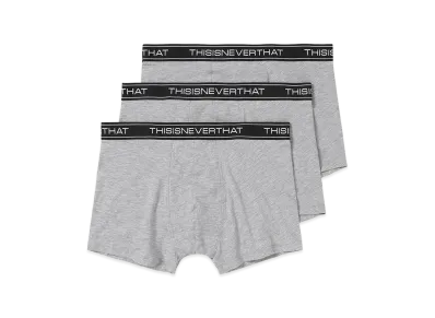thisisneverthat Cotton Briefs 3Pack "Grey"