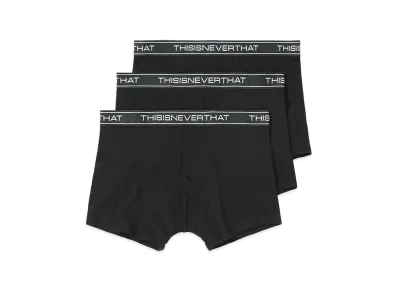 thisisneverthat Cotton Briefs 3Pack "Black"