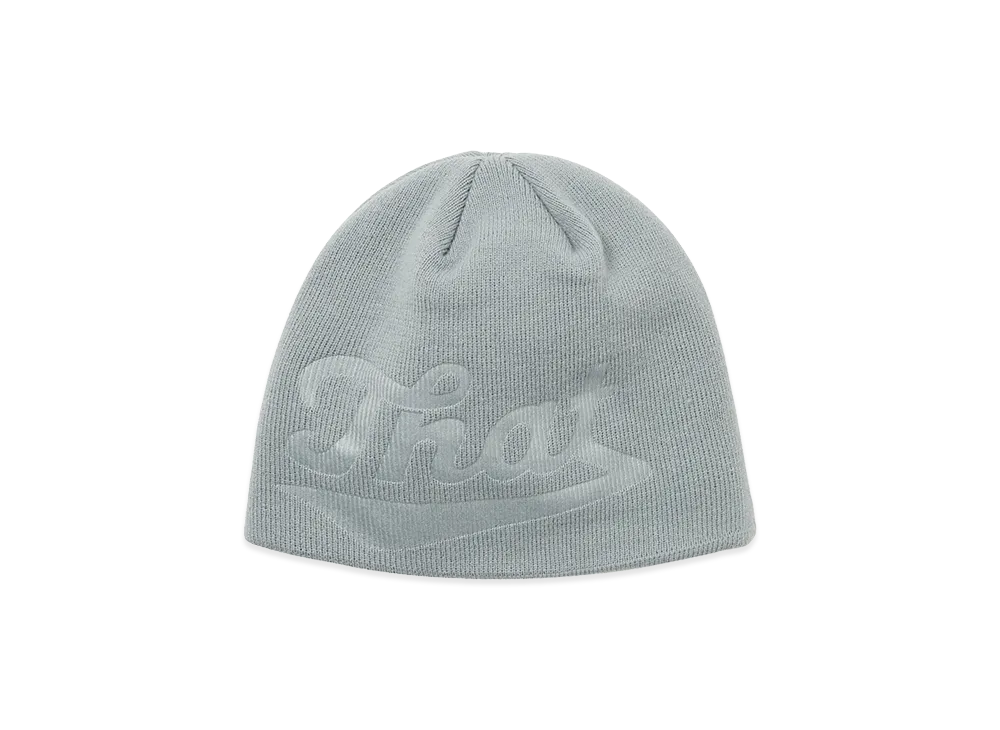 thisisneverthat Debossed That No Cuff Beanie "Sage Grey"