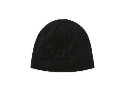 thisisneverthat Debossed That No Cuff Beanie "Black"