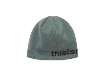 thisisneverthat SP-Logo No Cuff Beanie "Light Green"