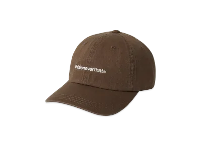 thisisneverthat T-Logo Cap "Washed Brown"