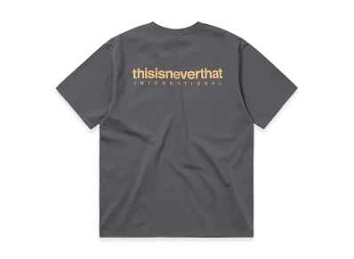 thisisneverthat INTL. Logo Tee "Dark Grey"