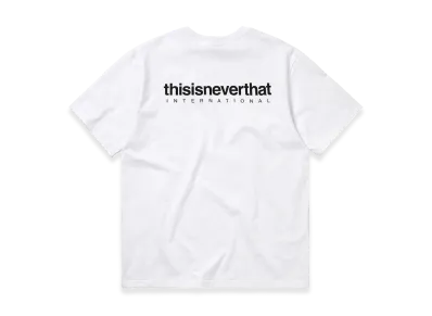 thisisneverthat INTL. Logo Tee "White"