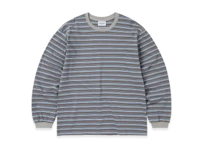 thisisneverthat Striped L/S Tee "Brown"
