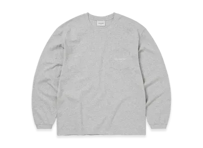 thisisneverthat L-Logo Pocket L/S Tee "Heather Grey"