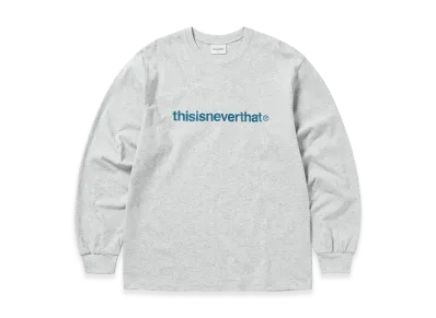 thisisneverthat T-Logo L/S Tee "Heather Grey"