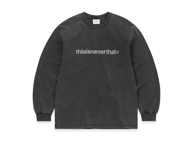 thisisneverthat T-Logo L/S Tee "Washed Black"