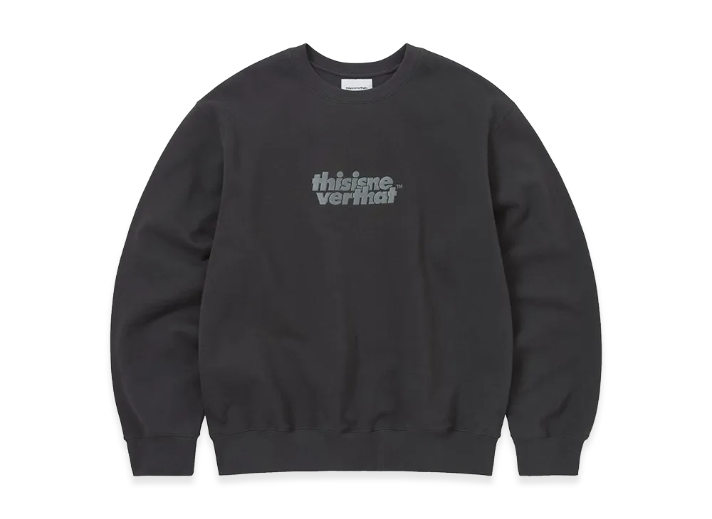 thisisneverthat OL-Logo Crewneck "Charcoal"