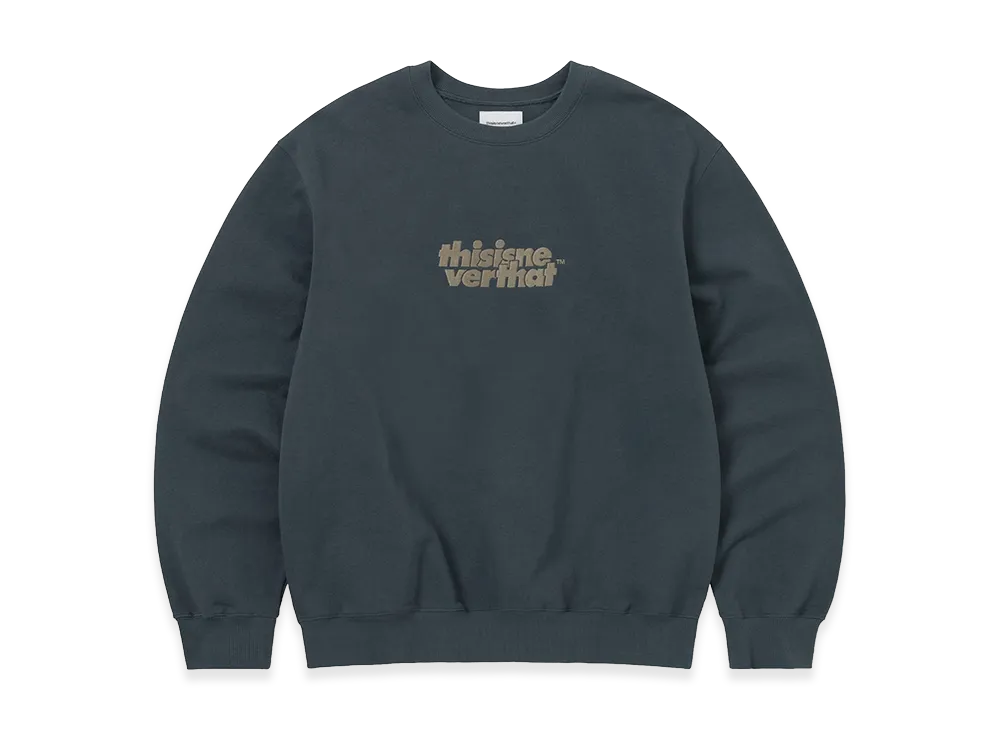thisisneverthat OL-Logo Crewneck "Faded Navy"