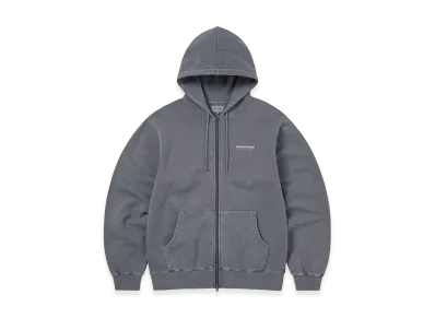 thisisneverthat INTL. Logo Zip Up Hoodie "Ink"