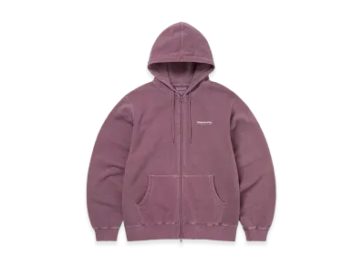 thisisneverthat INTL. Logo Zip Up Hoodie "Fuchsia"