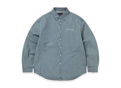 thisisneverthat Washed Denim Shirt "Washed Blue"
