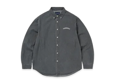 thisisneverthat Washed Denim Shirt "Dusty Grey"