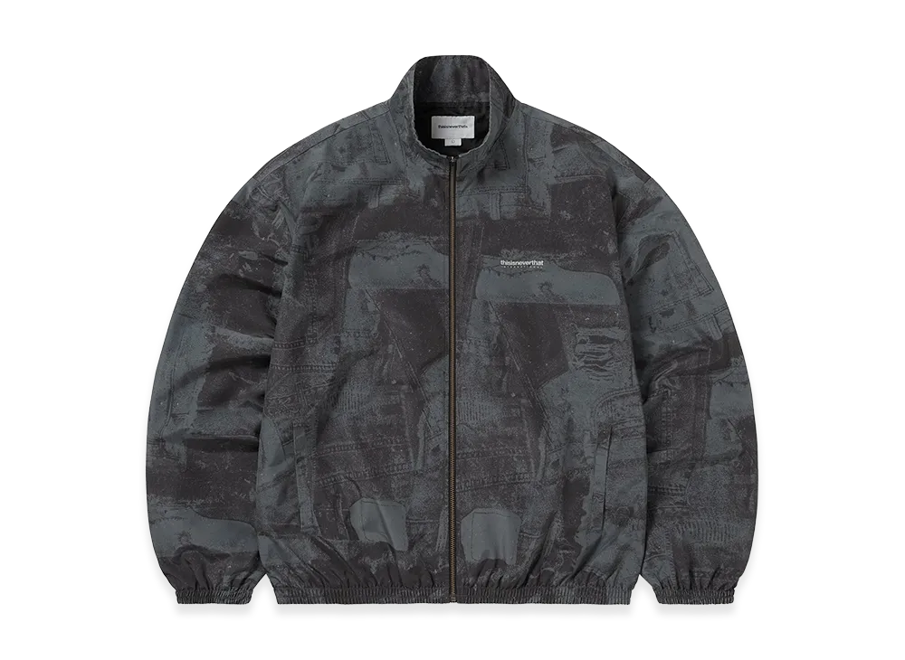 thisisneverthat Washed INTL Team Jacket "Patchwork"