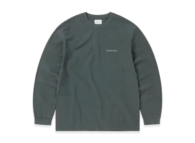 thisisneverthat Border Jacquard L/S Tee "Blue Green"