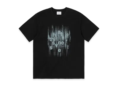 thisisneverthat Brushed Paint Tee "Black"