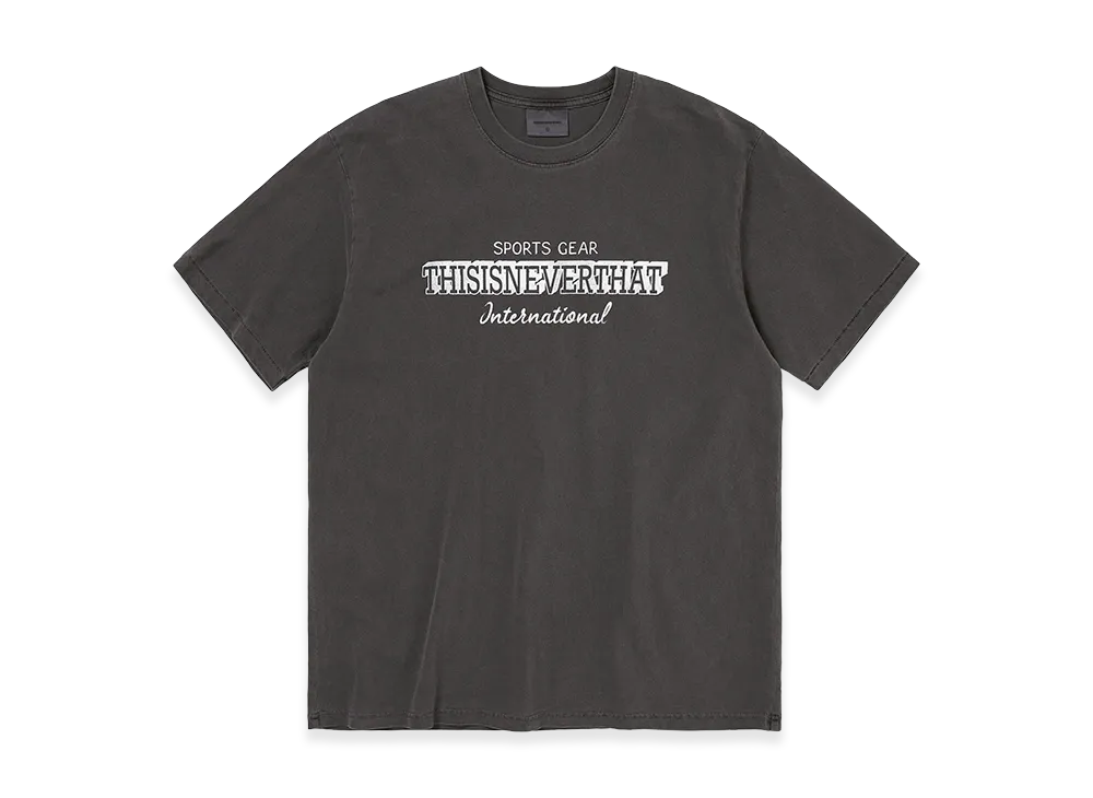 thisisneverthat S.G. INTL. Tee "Charcoal"