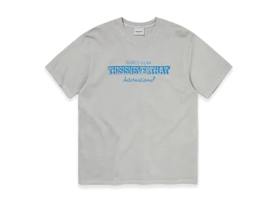 thisisneverthat S.G. INTL. Tee "Grey"