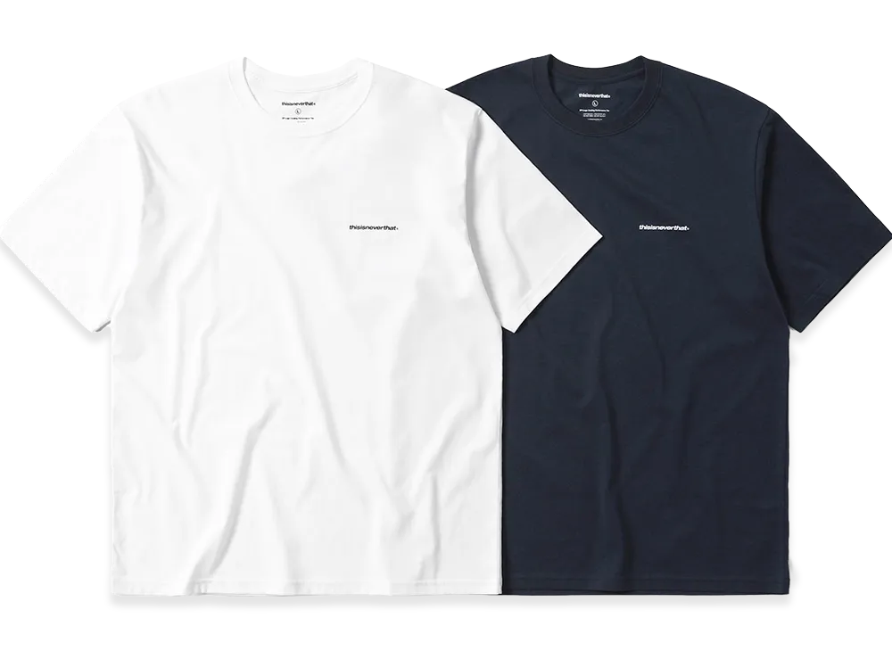 thisisneverthat SP-Logo Cooling Performance Tee "White/Navy"