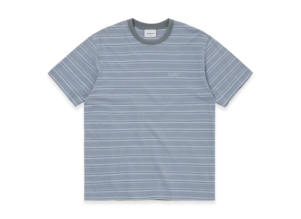 thisisneverthat Washed Striped Tee "Blue"
