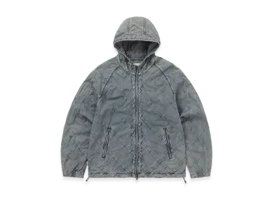 thisisneverthat Patchwork Denim Windbreaker "Blue Grey"