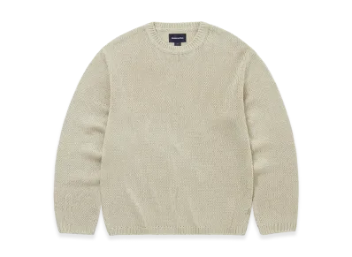 thisisneverthat Loose Gauge Knit Crew "Dusty Ivory"