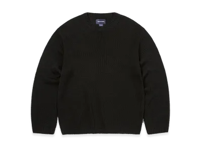 thisisneverthat Loose Gauge Knit Crew "Black"