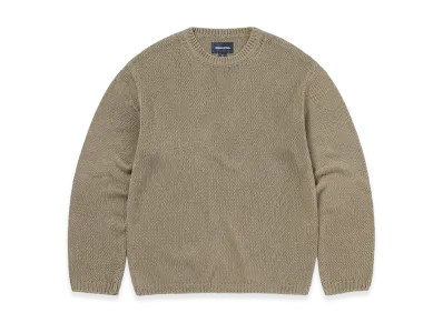 thisisneverthat Loose Gauge Knit Crew "Light Brown"