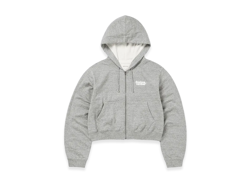 thisisneverthat Thermal LT W Zip Up Hoodie "Heather Ash Grey"