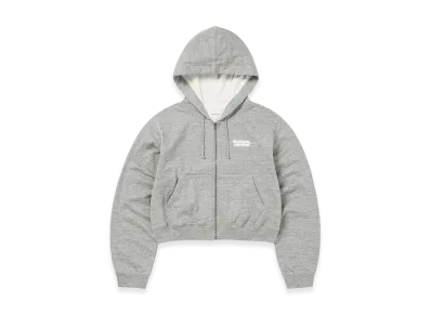 thisisneverthat Thermal LT W Zip Up Hoodie "Heather Ash Grey"