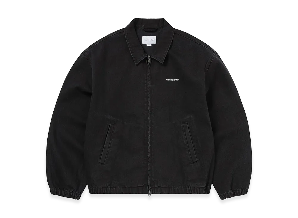 thisisneverthat Denim Blouson Jacket "Black"