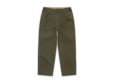 thisisneverthat Double Pleated Wide Pant "Dark Olive"