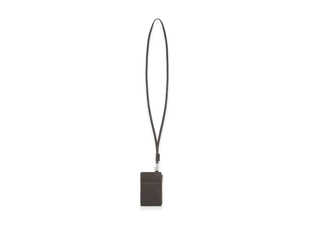 thisisneverthat Leather Card Holder "Brown"