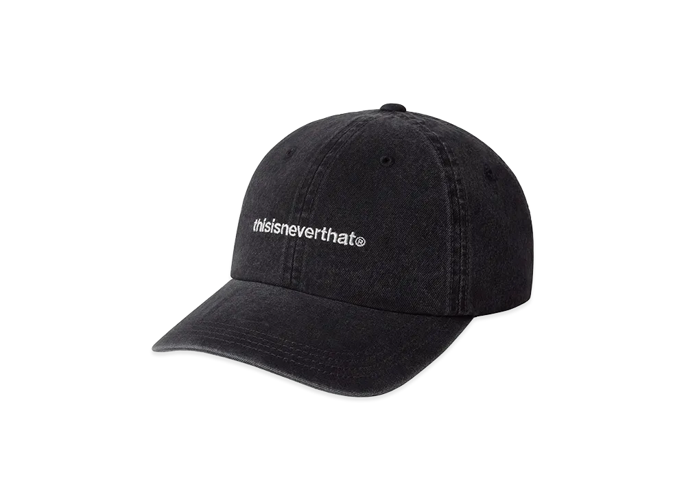 thisisneverthat Denim T-Logo Cap "Black"