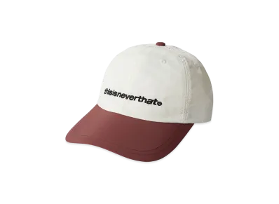 thisisneverthat SP-Logo Nylon Cap "Ivory/Burgundy"