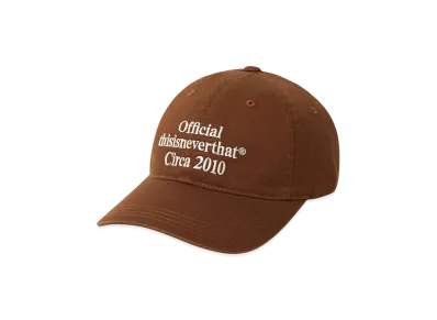 thisisneverthat Times Cap "Brick"