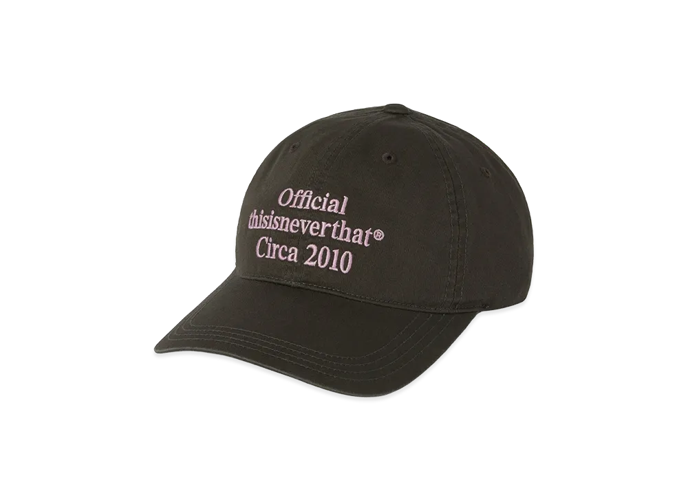 thisisneverthat Times Cap "Charcoal"