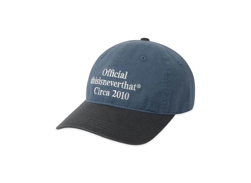 thisisneverthat Times Cap "Blue/Charcoal"