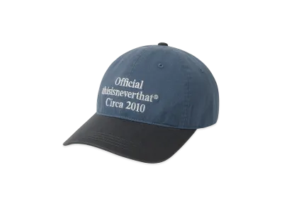 thisisneverthat Times Cap "Blue/Charcoal"