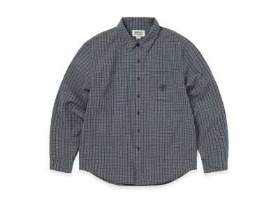 thisisneverthat x Grateful Dead Lightning Bear Check Shirt "Off Black"