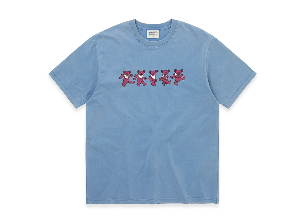 thisisneverthat x Grateful Dead Dancing Bears Tee "Light Blue"