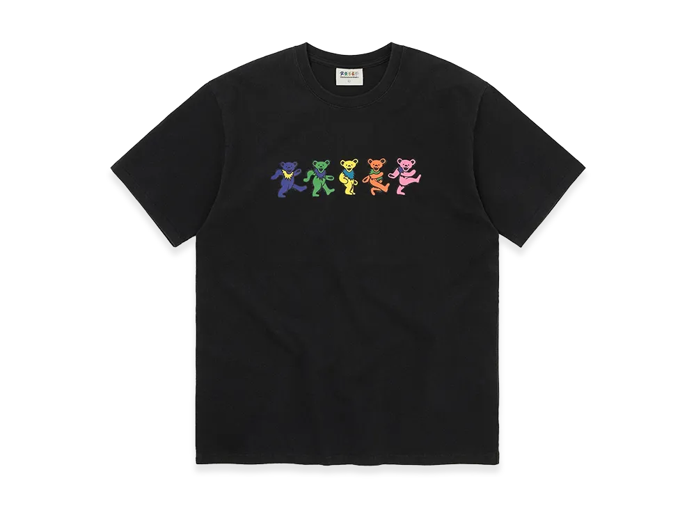 thisisneverthat x Grateful Dead Dancing Bears Tee "Black"