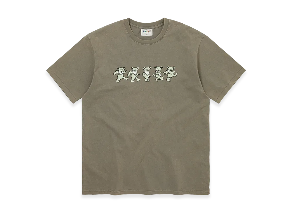 thisisneverthat x Grateful Dead Dancing Bears Tee "Khaki"