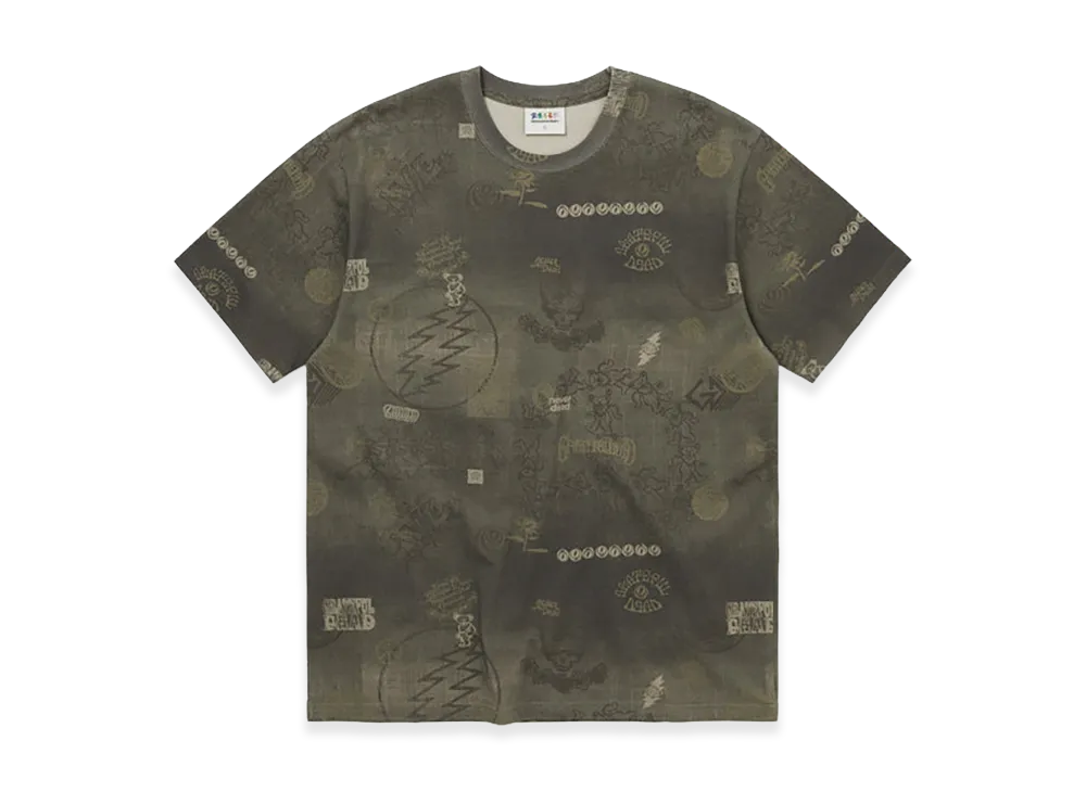 thisisneverthat x Grateful Dead Iconography Tee "Olive"