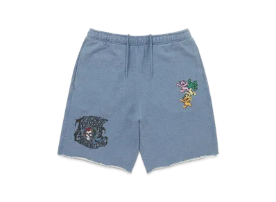 thisisneverthat x Grateful Dead Ol' Dancing Bears Washed Sweat Short "Heather Blue"