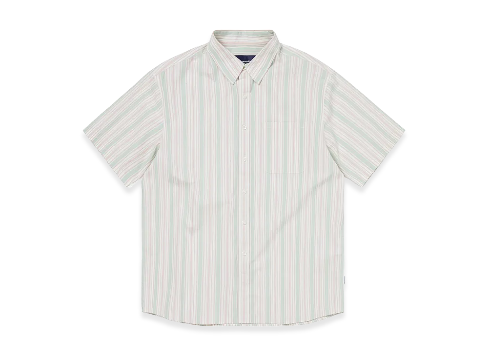 thisisneverthat Striped S/S Shirt "Green"