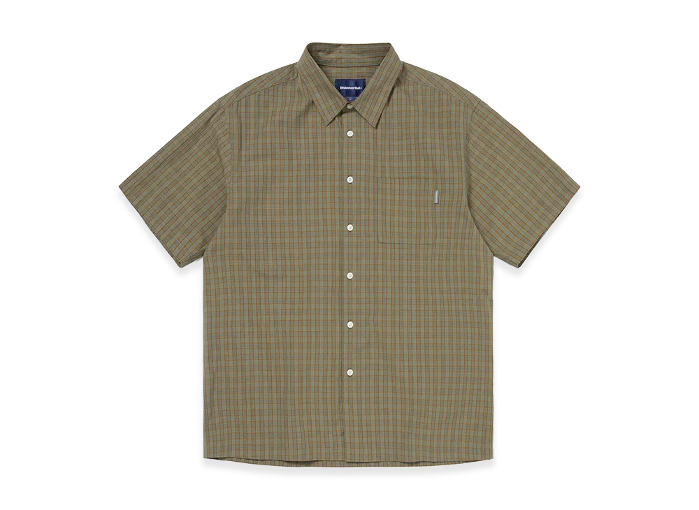 thisisneverthat Check S/S Shirt "Brown"